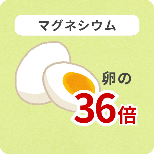 モリンガの栄養（マグネシウム）